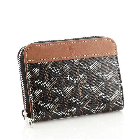 goyard zipper short wallet new|Wallets .